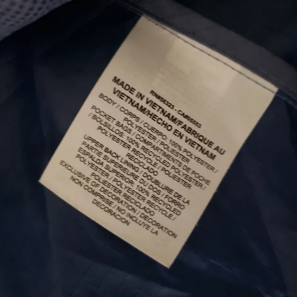 Nike Blue Windbreaker Jacket Women's Large - Picture 9 of 10